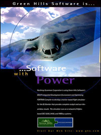 Northrop Grumman - B-2 Bomber, MILS, RTOS, Secure Systems, Small Footprint, VT Technology, Embedded Development Tools, Hypervisor, EAL 6+ Safety Critical, Toolchain