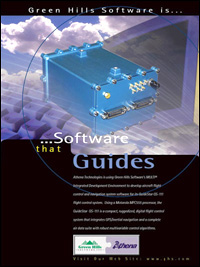 athena technologies, guidestar, flight control systems