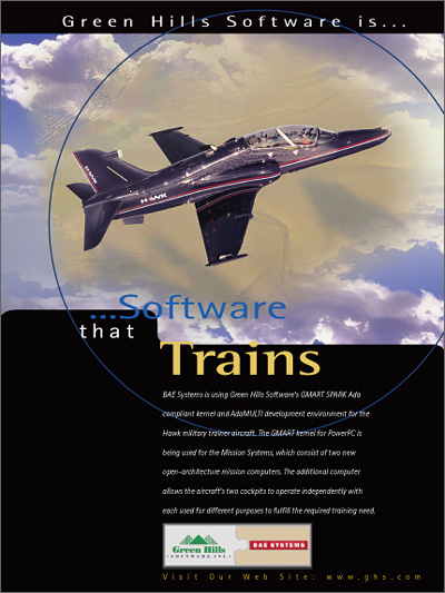 BAE Systems Hawk is using INTEGRITY RTOS, MLS, Secure Embedded Real-Time OS, POSIX Conformant, MILS-Compliant