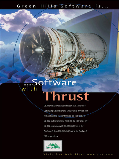 GE Aircraft Engines, using Green Hills C/C++ optimizing embedded compilers, c optimizing compilers, embedded c, static code analysis 