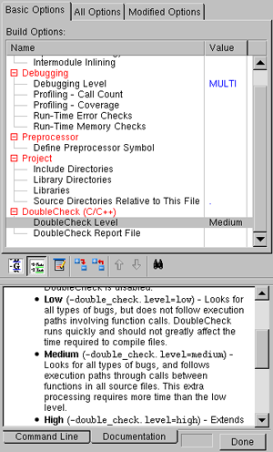 DoubleCheck, MULTI IDE, static code analyzer, embedded software development